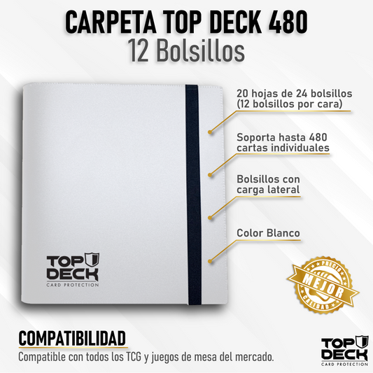 Carpeta Esencial | TOPDECK 480 color Blanco