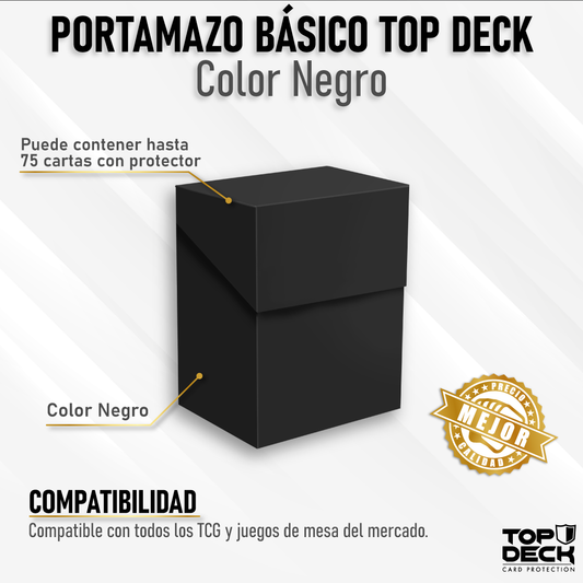 Portamazos Esencial | TOPDECK 75 color Negro