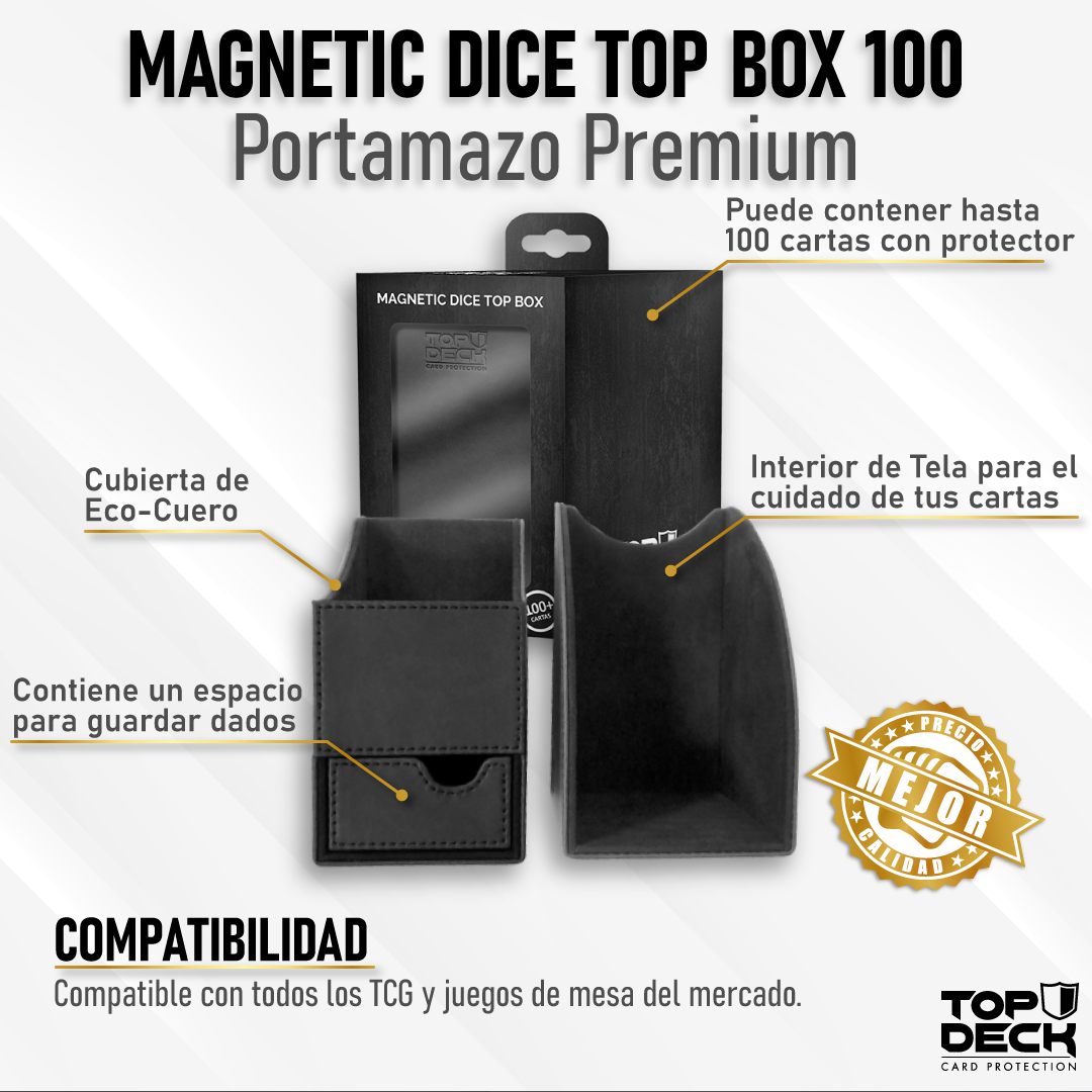 Portamazos Premium | TOPDECK Magnetic Dice 100